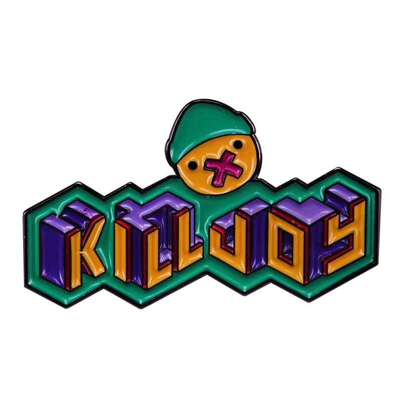 

Valorant Killjoy Agent Game Enamel Brooch Pin Brooches Lapel Pins Alloy Metal Badge Denim Jacket Jewelry Accessories