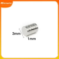 100200500100020005000pcs 3x1 mini small round magnets n35 neodymium magnet disc 3x1mm permanent powerful magnets strong 31