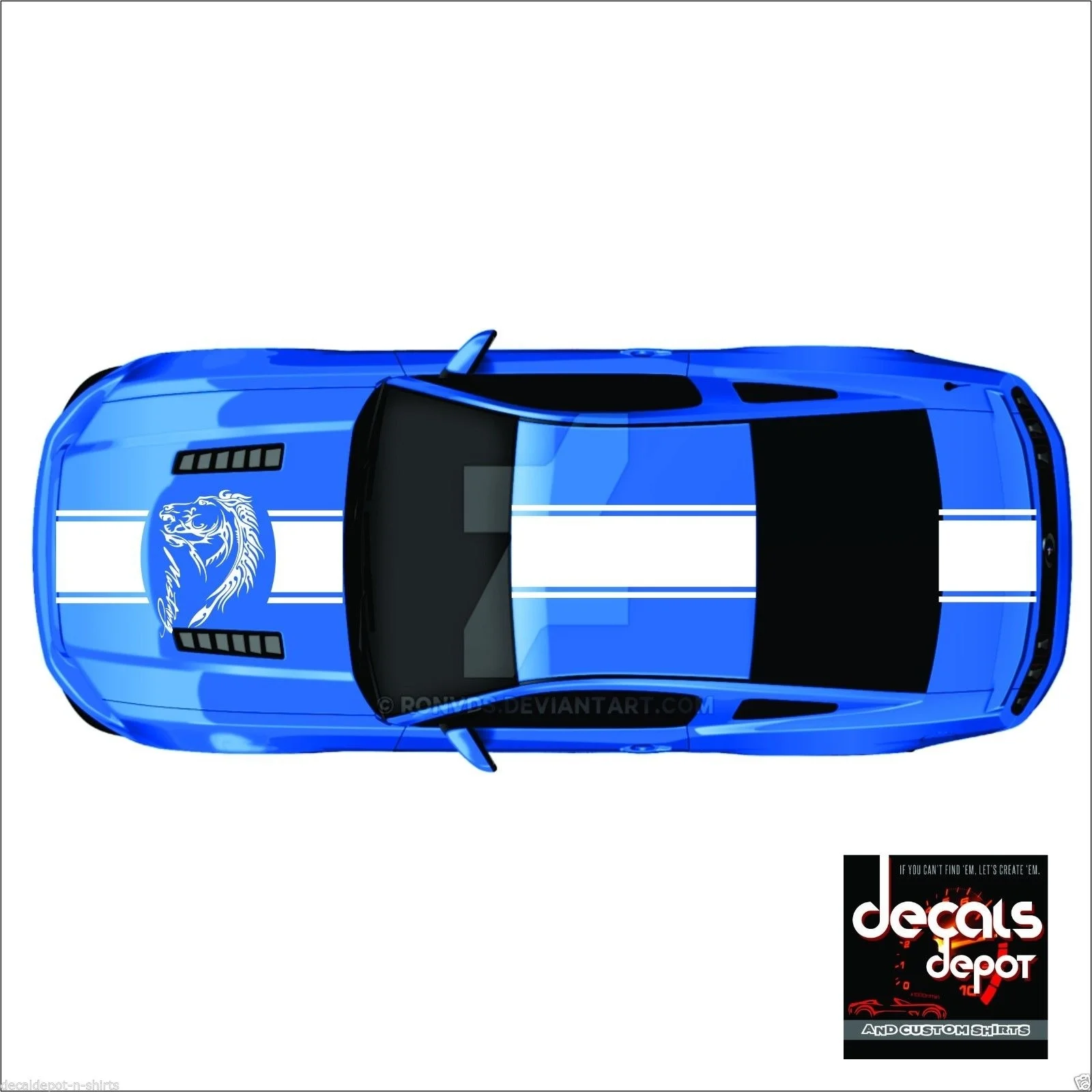 

Для 1 набора Ford MUSTANG Shelby GT 500 V6 Coupe Sports полный набор наклеек 3 шт. TRIBAL