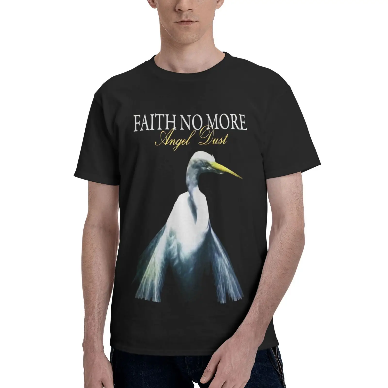 

Faith No More Angel Dust Album T Shirt Vintage Blouse Men's Clothing Shirt Graphic T Shirts T Shirt For Men Aesthetic Clothing