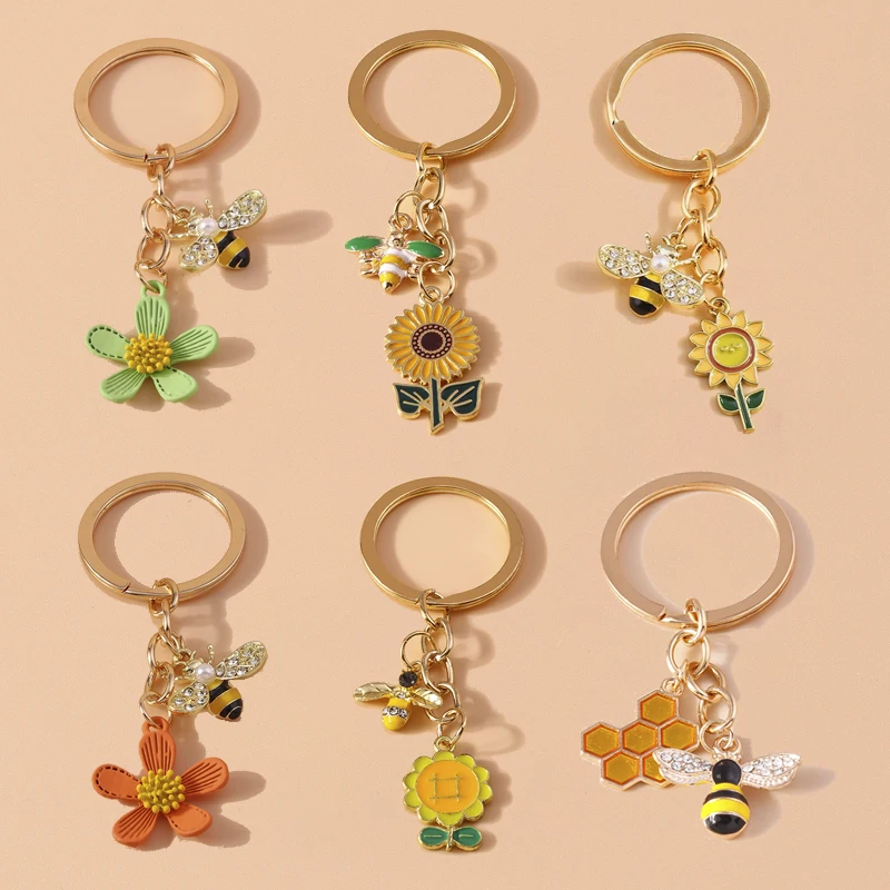 Брелок с эмалью для женщин и девушек