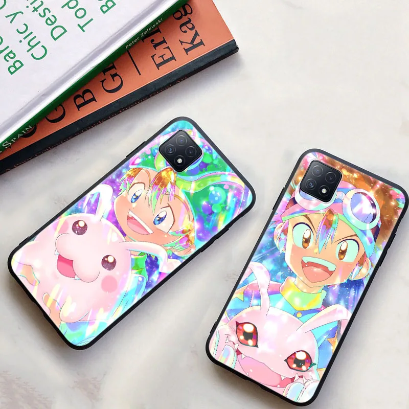 Фото Чехол SM-7 Digimon для OPPO Reno 10 F 5Z 5 5F 3 8 8T 6 7 7Z Lite Pro Plus 5G №1