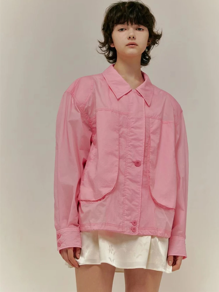 

2023 Spring and Summer New Women Thin Loose Sun Protection Coat