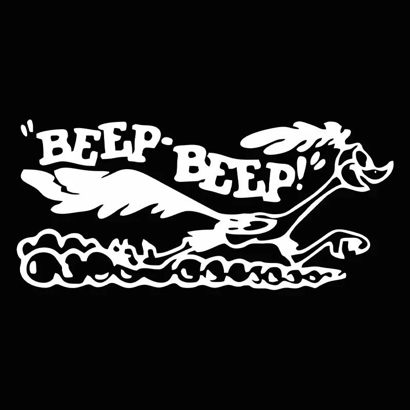 

Виниловая Наклейка На Автомобиль 17x7.7 См Для Ноутбука, Дизайн «Road Runner Fast Old Car Truck»