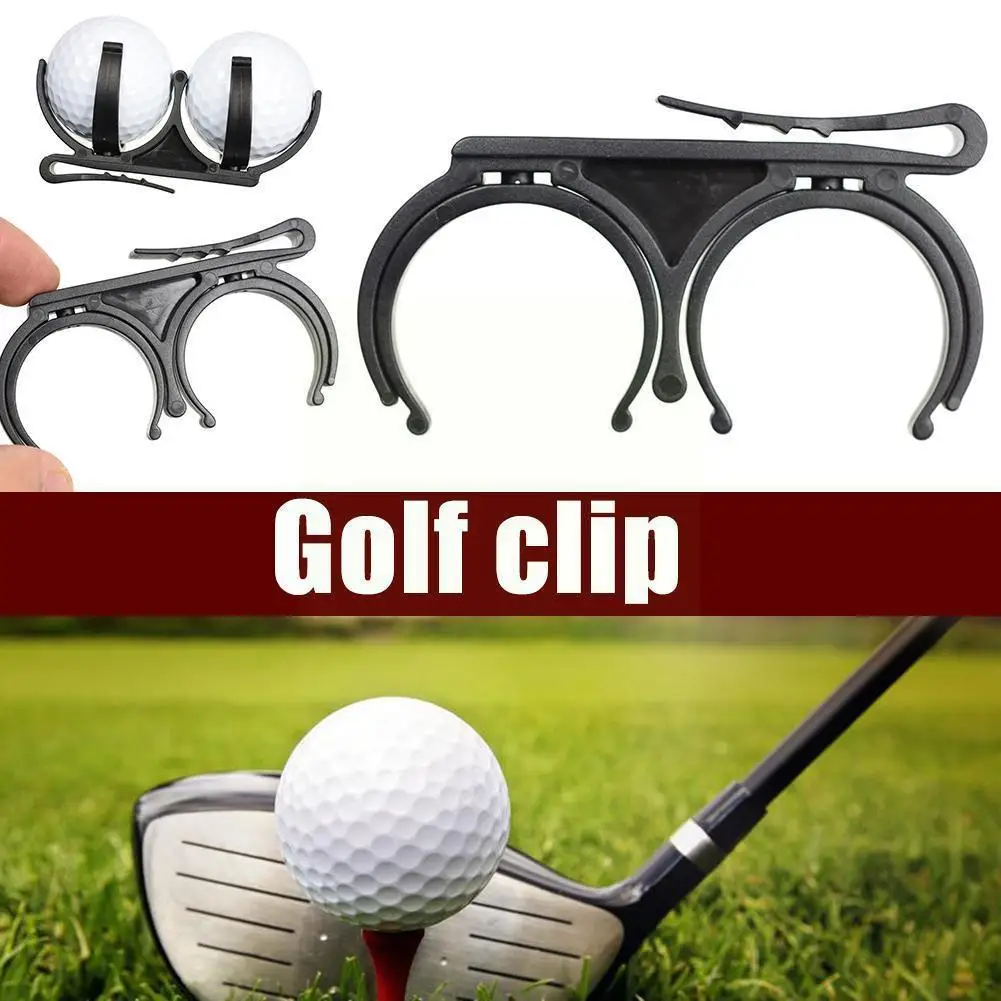 

Golf Ball Clip Golf Stand Training Aid Easy To Use Putter Plastic Accessories Golf Clips Easily Clamp Golf G2e1