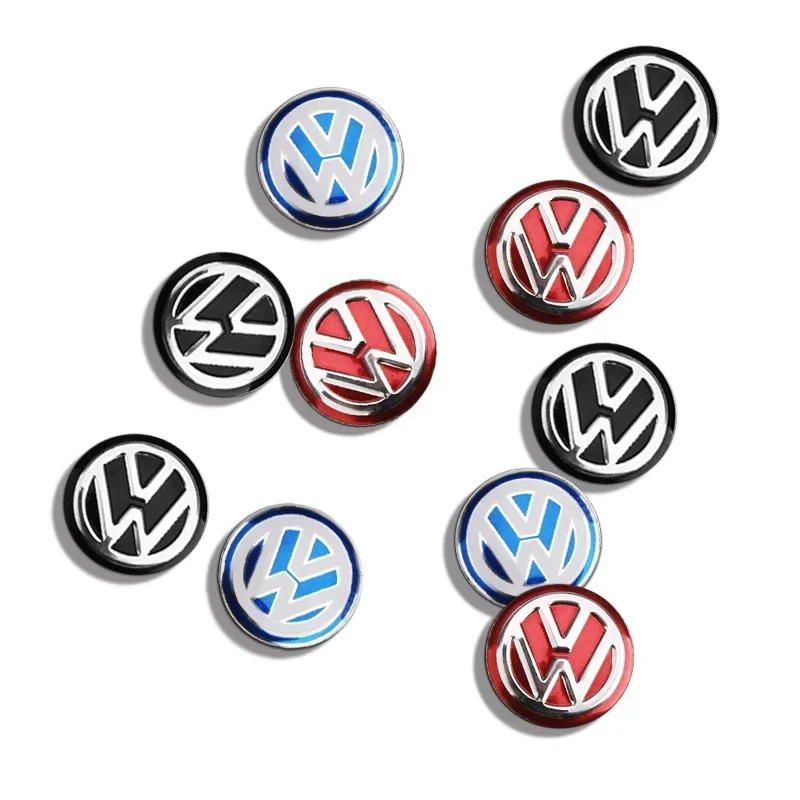 Для Volkswagen VW Стайлинг автомобиля Алюминиевый металлический Наклейки на удаленный