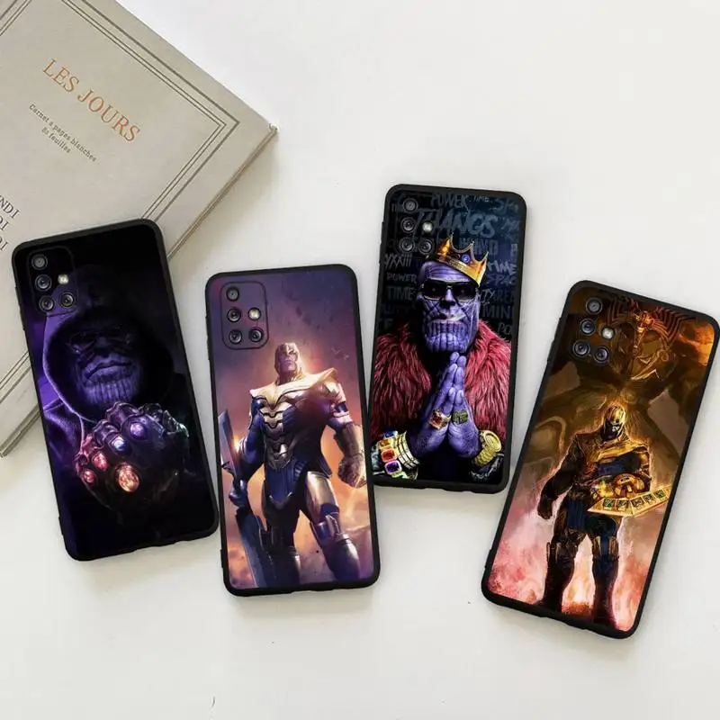 

Marvel Superhero Thanos Phone Case For Samsung Galaxy A73 A53 A13 A03S A52 A72 A12 A81 A30 A32 A50 A80 A71 A51 A31 5G