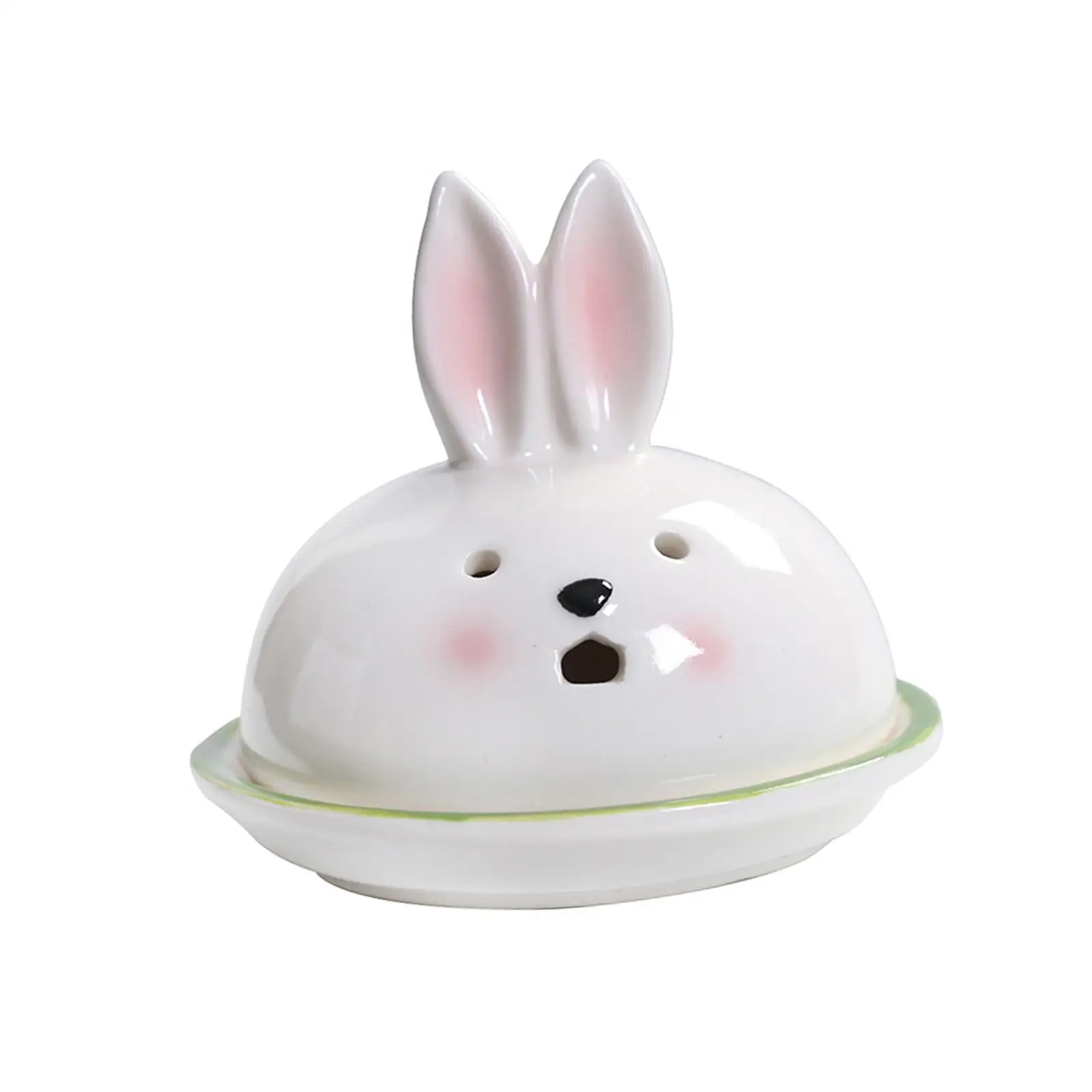 

Подставка в форме кролика, аксессуары для украшения гостиной, чайной комнаты