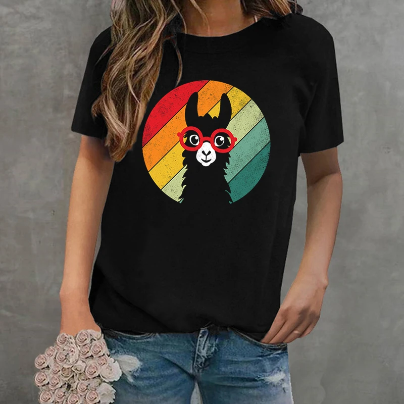 

Женская футболка с круглым вырезом, в Корейском стиле