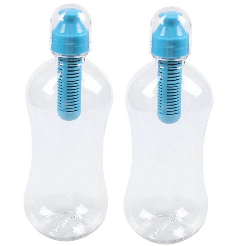 

2 шт., уличная бутылка с фильтром увлажнения, 550 мл