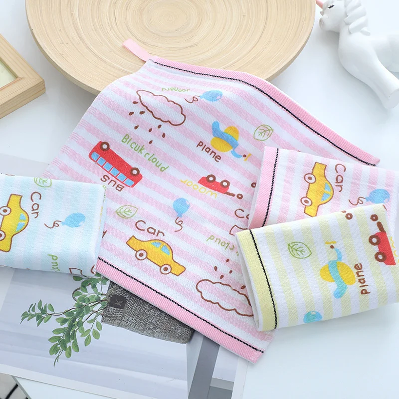 Washcloth Shopping Kindergarten Portable Handkerchief