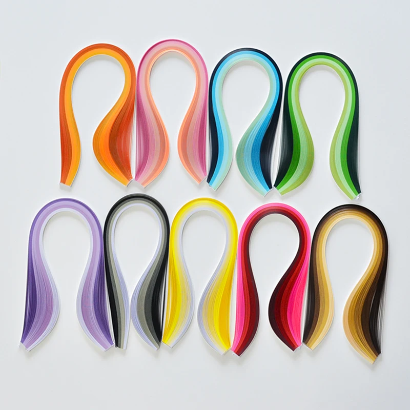 

Quilling Paper Set 9 Kinds Gradient Colors For Decorate Home