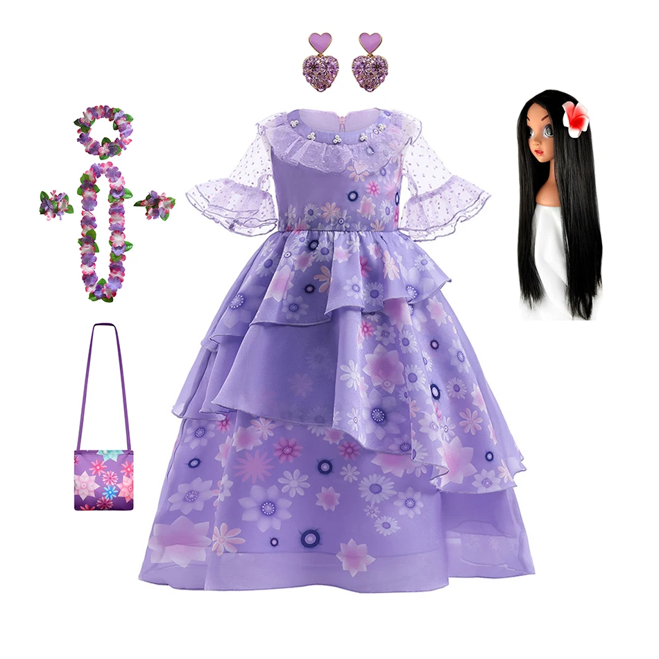 Очаровательные платья для маленьких девочек детский Карнавальный костюм