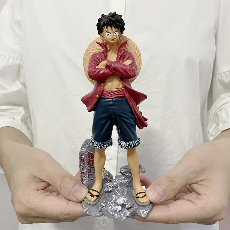 

[VIP] Аниме One Piece Luffy Sanji Zoro, экшн-фигурка закон Shanks, статуя из смолы, модель, украшения для дома, подарок для детей