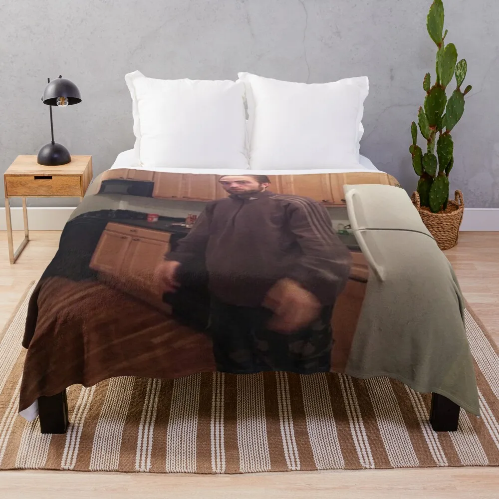 

Robert Pattinson Tracksuit Meme Throw Blanket embroidered blanket for sofa