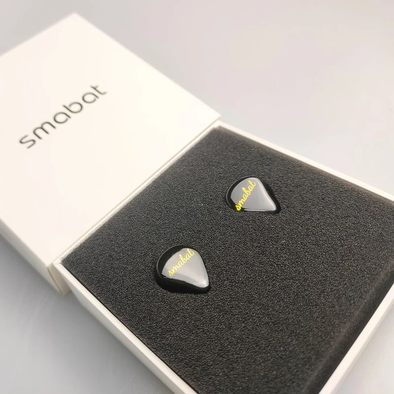 Черные наушники-вкладыши smможем Hi-Fi 10 мм Графеновый сабвуфер диафрагма из смолы с