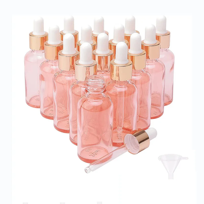 

15Pcs 30ml Glass Dropper Bottle Translucence Essential Oil Pipette Bottle Containers Glass Pipette Vials For Perfume Fragrance