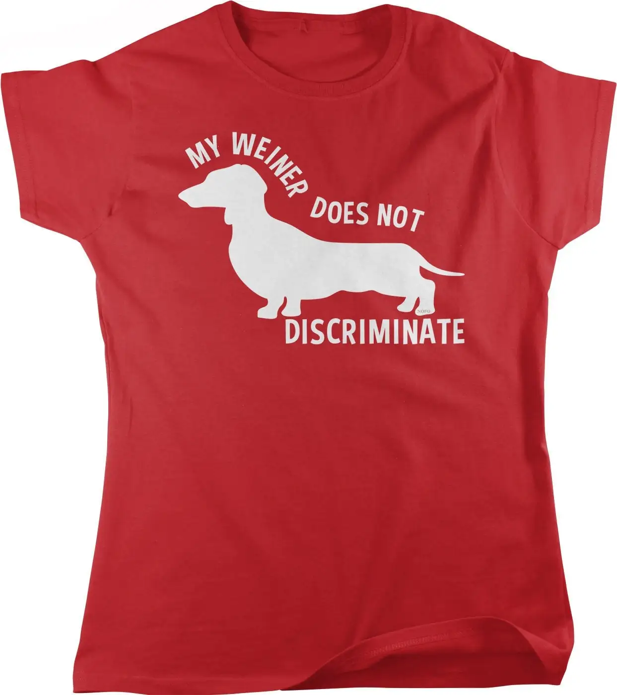Женская футболка My Weiner Does Not Discriminate HOOD_00467