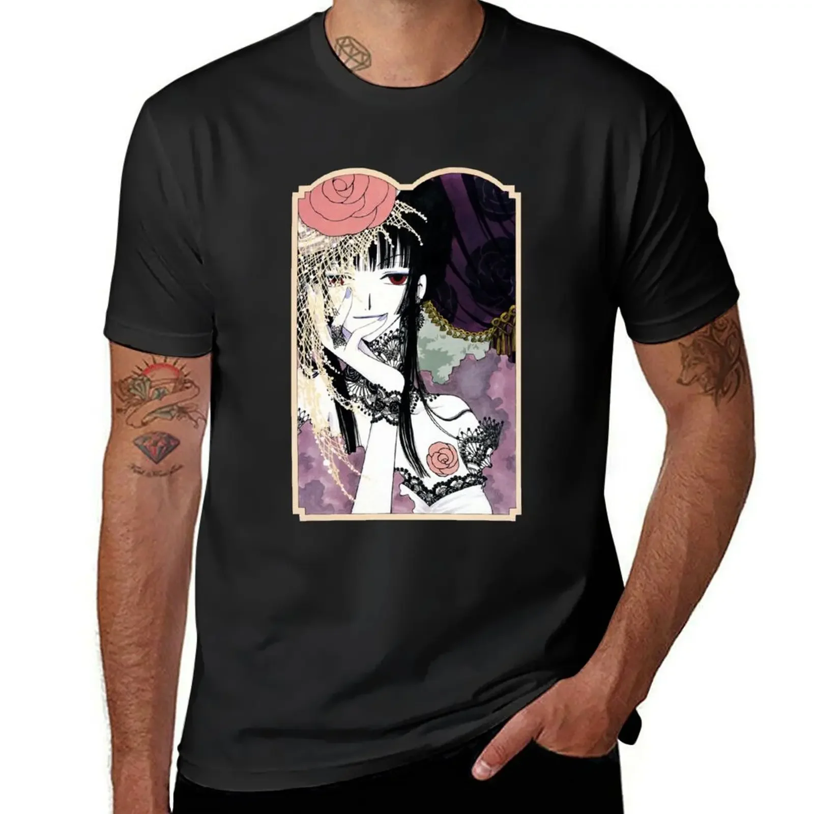 Футболка Yuuko XXXHolic-ичихара винтажная аниме рубашка футболка оверсайз с