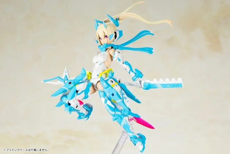 Фото Коллекционная фигурка Kotobukiya Megami Device Asra Ninja Aoi: Аниме-модель для сборки, подарок для фанатов отаку №4