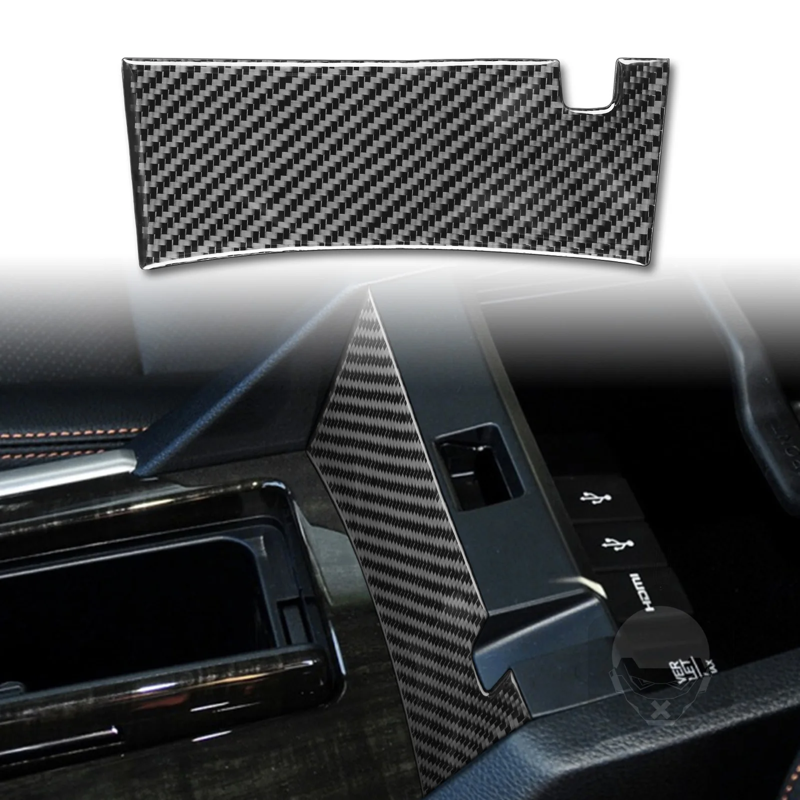

Декоративная наклейка на подлокотник автомобиля Honda Accord 2014-2017, аксессуары для интерьера автомобиля из углеродного волокна