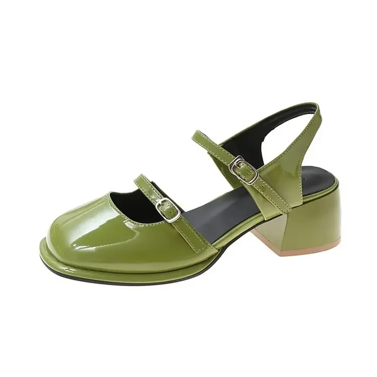 Женская обувь в африканском стиле Мэри Джейн летние сандалии на высоком
