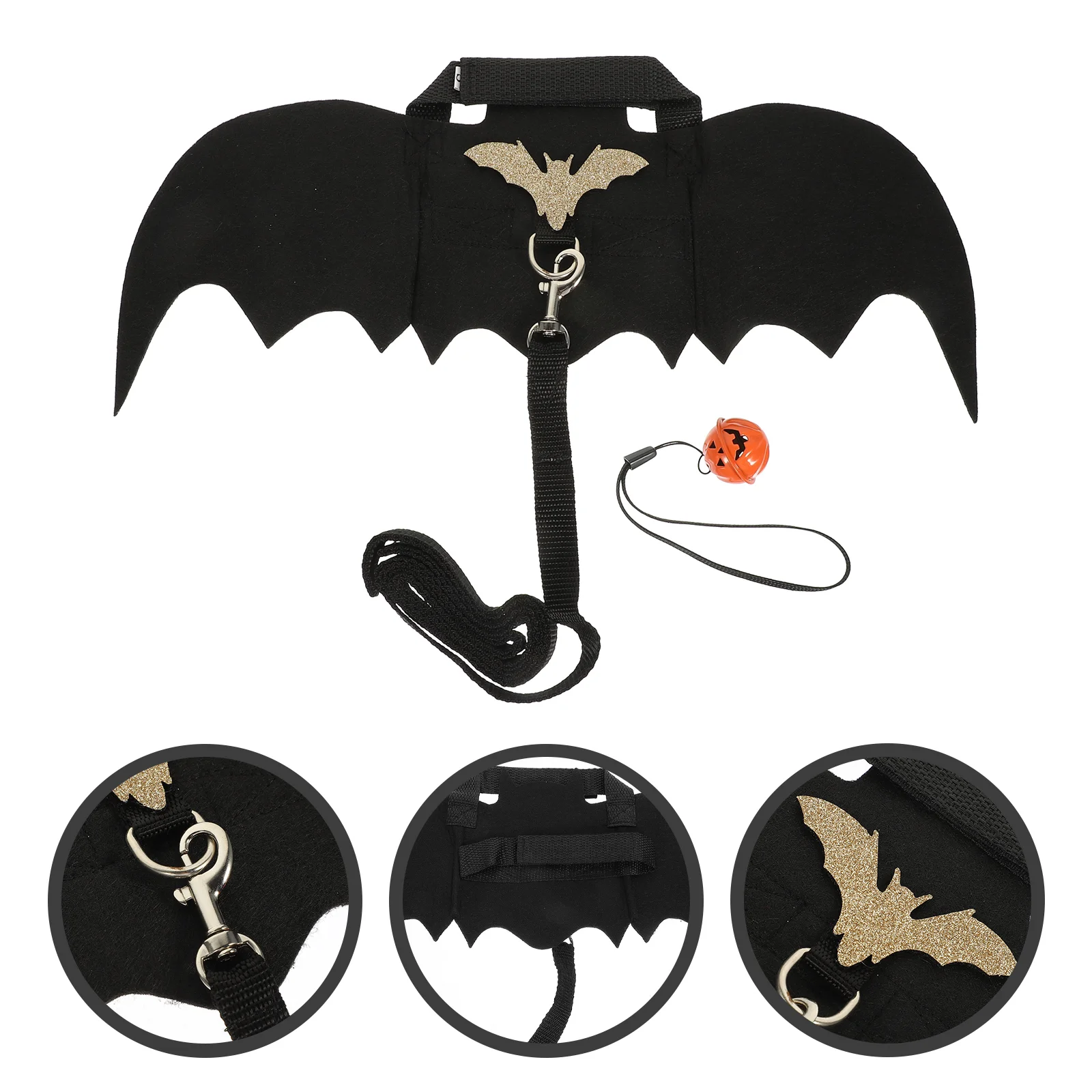 

Rabbit Harness Bunny Bat Costume Smallleash Pet Animalsguinea Clothes Collarcloths Cat Dog Harnesses Strap Puppy Holiday