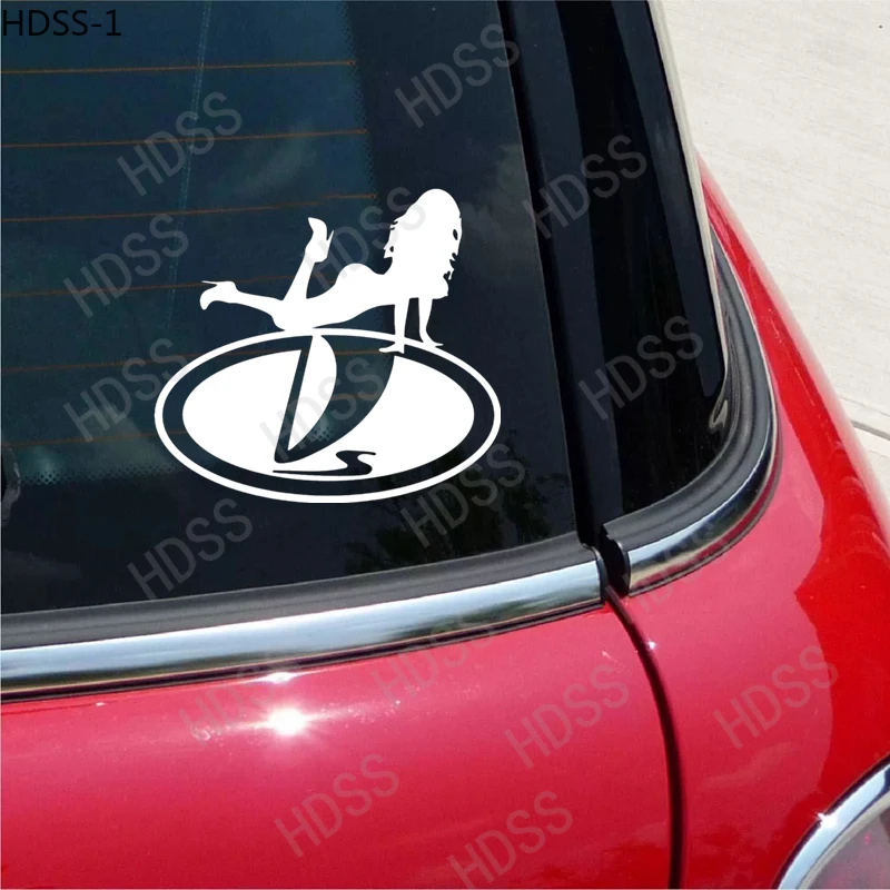 HDSS-Funny сексуальная виниловая наклейка для девочек наклейки автомобиля Стайлинг