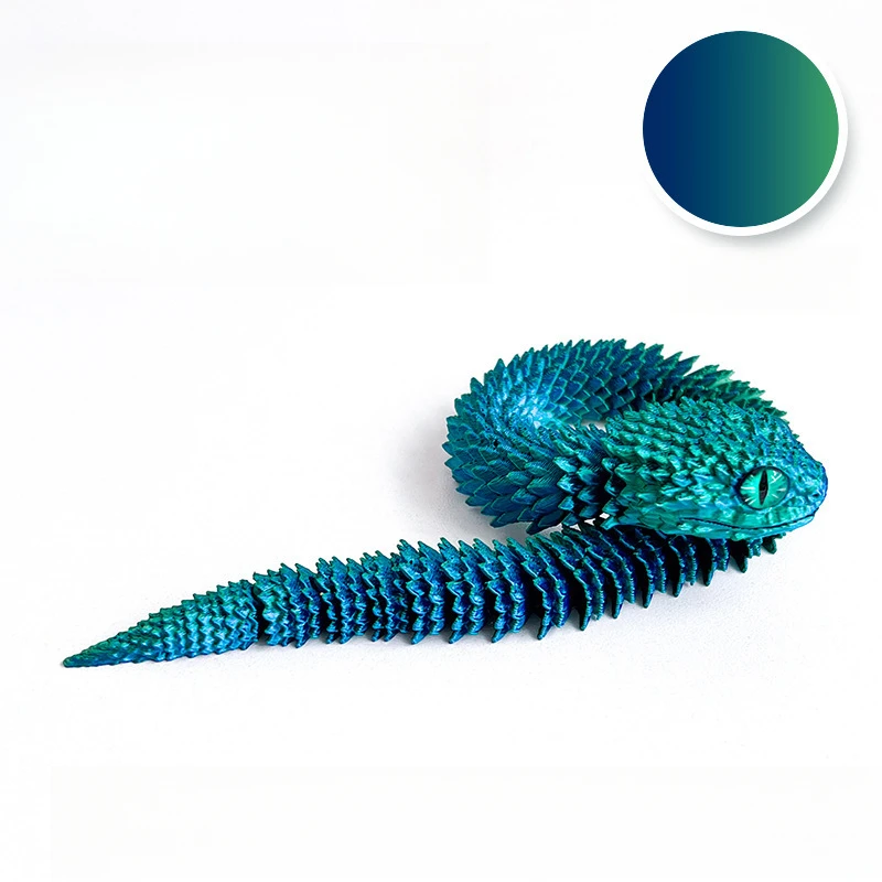 

MOONBIFFY 3D-печатная фигурка змея 30 см