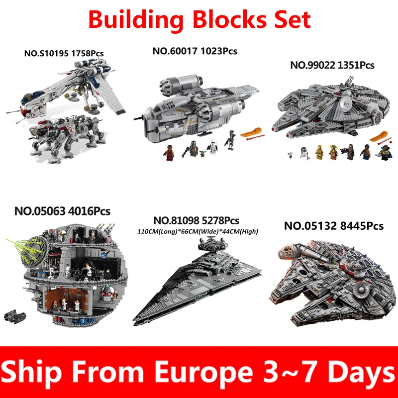 Конструктор детский Звездный Разрушитель из серии Звездные войны |