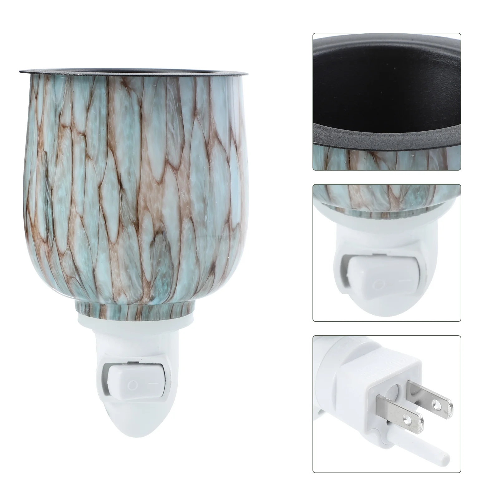 

Night Light House Decorations Home Lamp Small Plug Wax Wrought Iron Ornament Aroma Aromatherapy