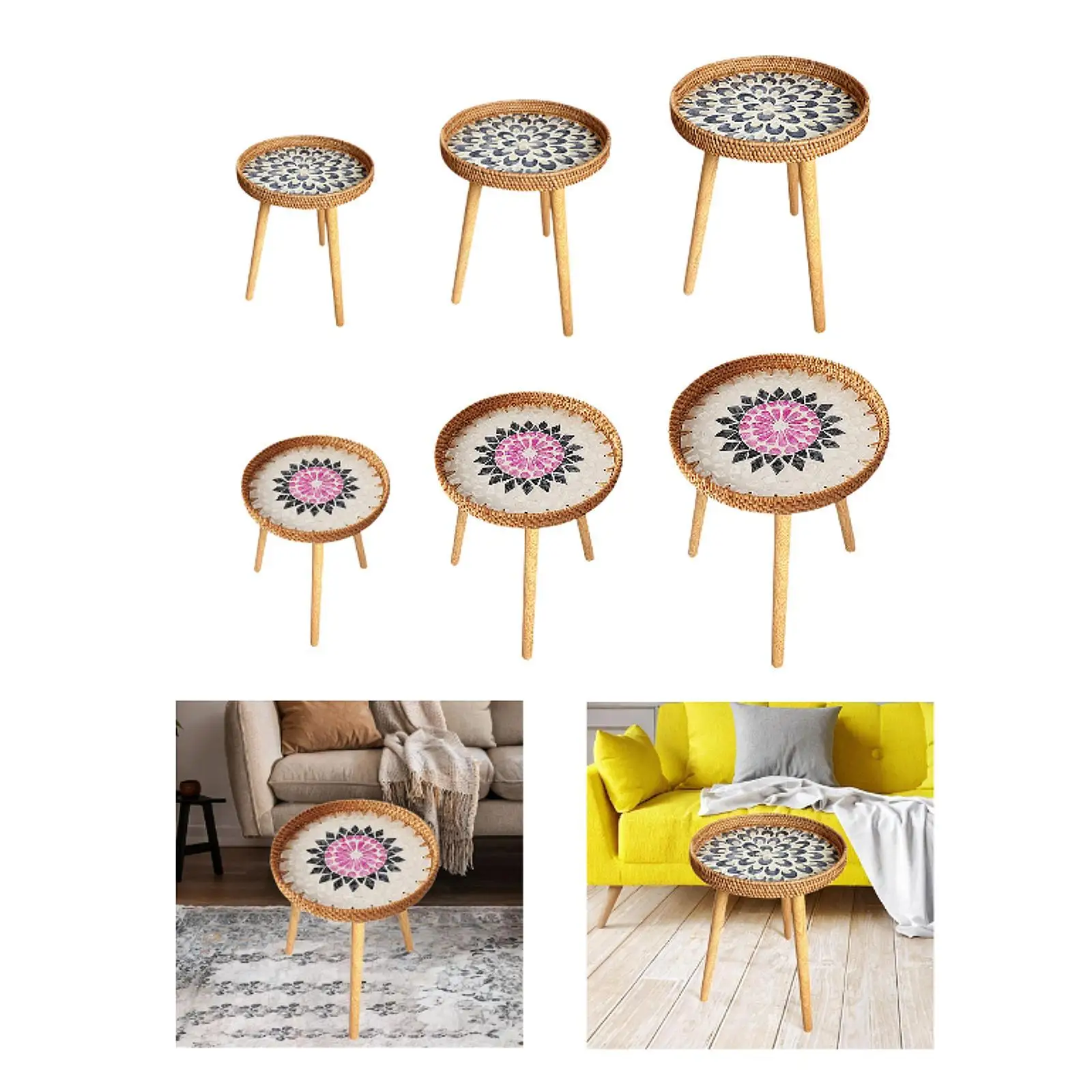 Приставной столик простой в использовании подставка для растений