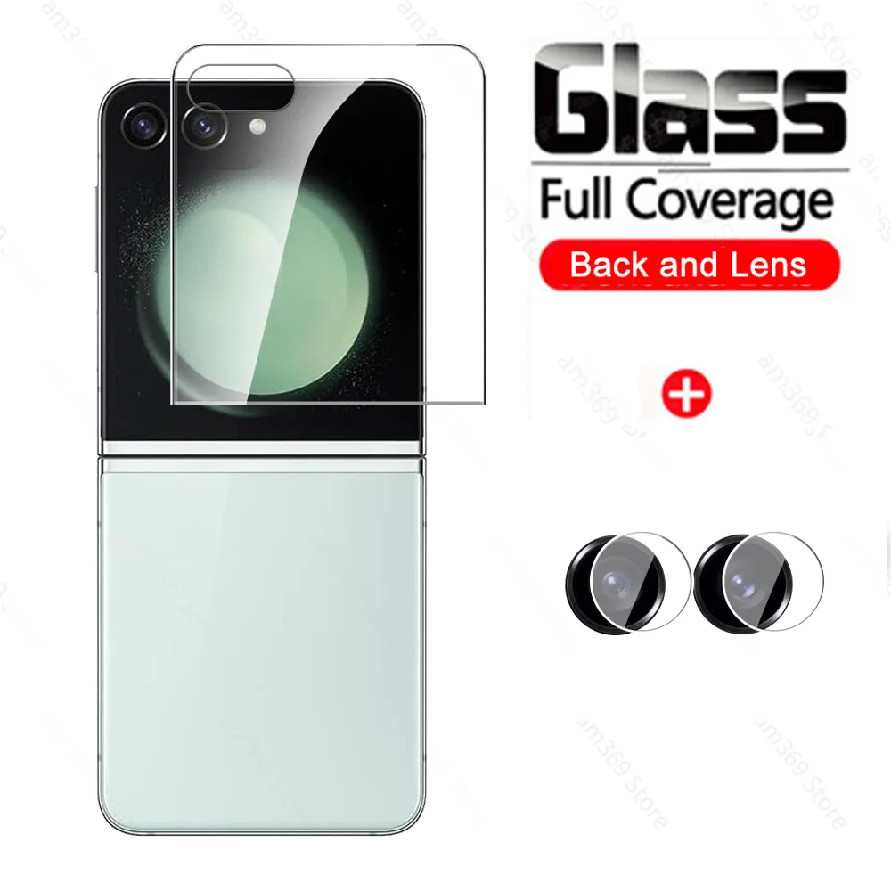 Заднее стекло для Samsung Galaxy Z Flip6 ZFlip6 Flip 6 закаленное объектива камеры ZFlip 5 Flip5 ZFlip5