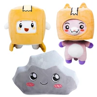 3 style new lankybox rocky plush toys cute cartoon anime boxy foxy stuffed plush doll gift for girl children 20 29cm