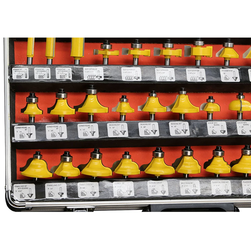 Фреза из карбида вольфрама с хвостовиком 1/2 дюйма 50 шт./компл. |