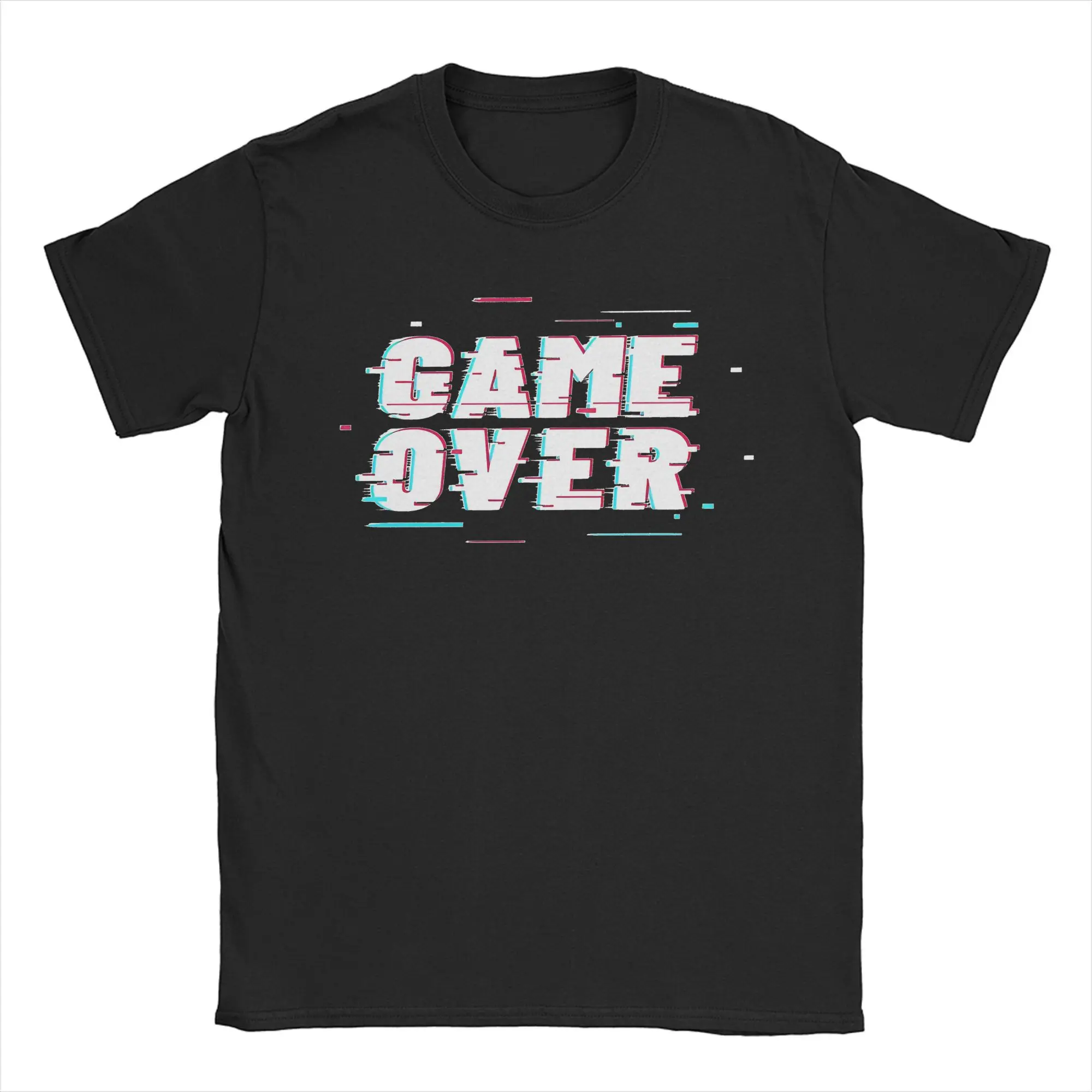 Летняя футболка Forza Horizon 5 Game Over для мужчин и женщин хлопковая топы с коротким