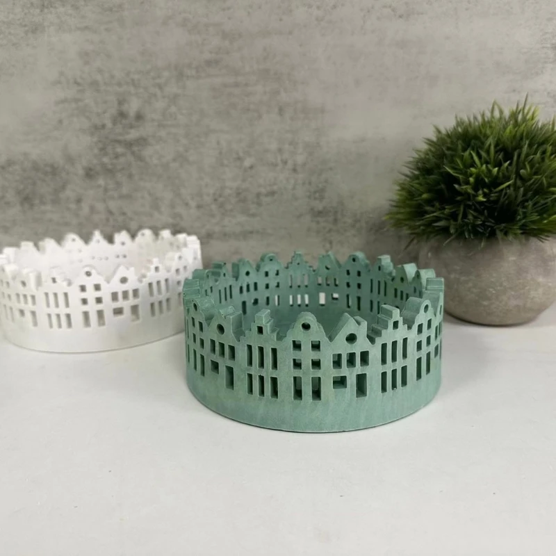 YQ формы для украшений из смолы силиконовые рукоделия подсвечников