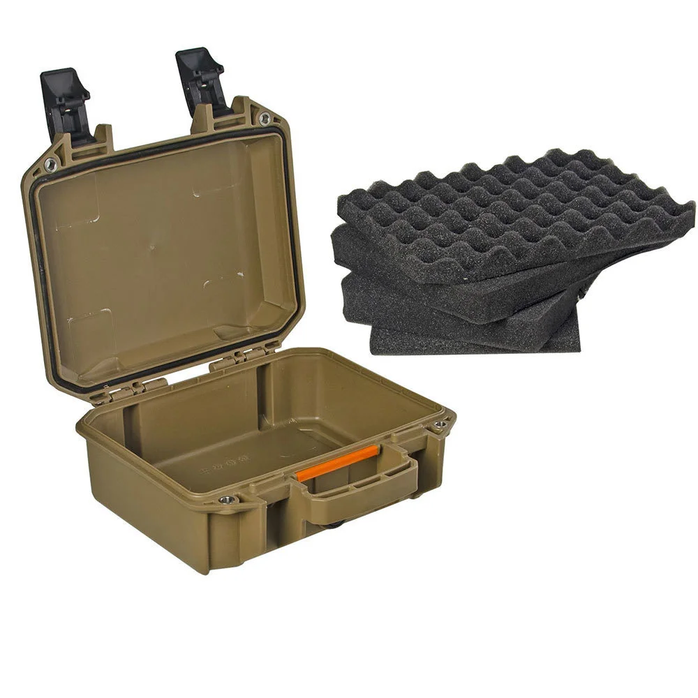Airsoft Safety Hunting Gun Bag ABS Waterproof Shockproof Sealed Box Equipment Contain Foam Protective Shooting Tool Storage Case enlarge