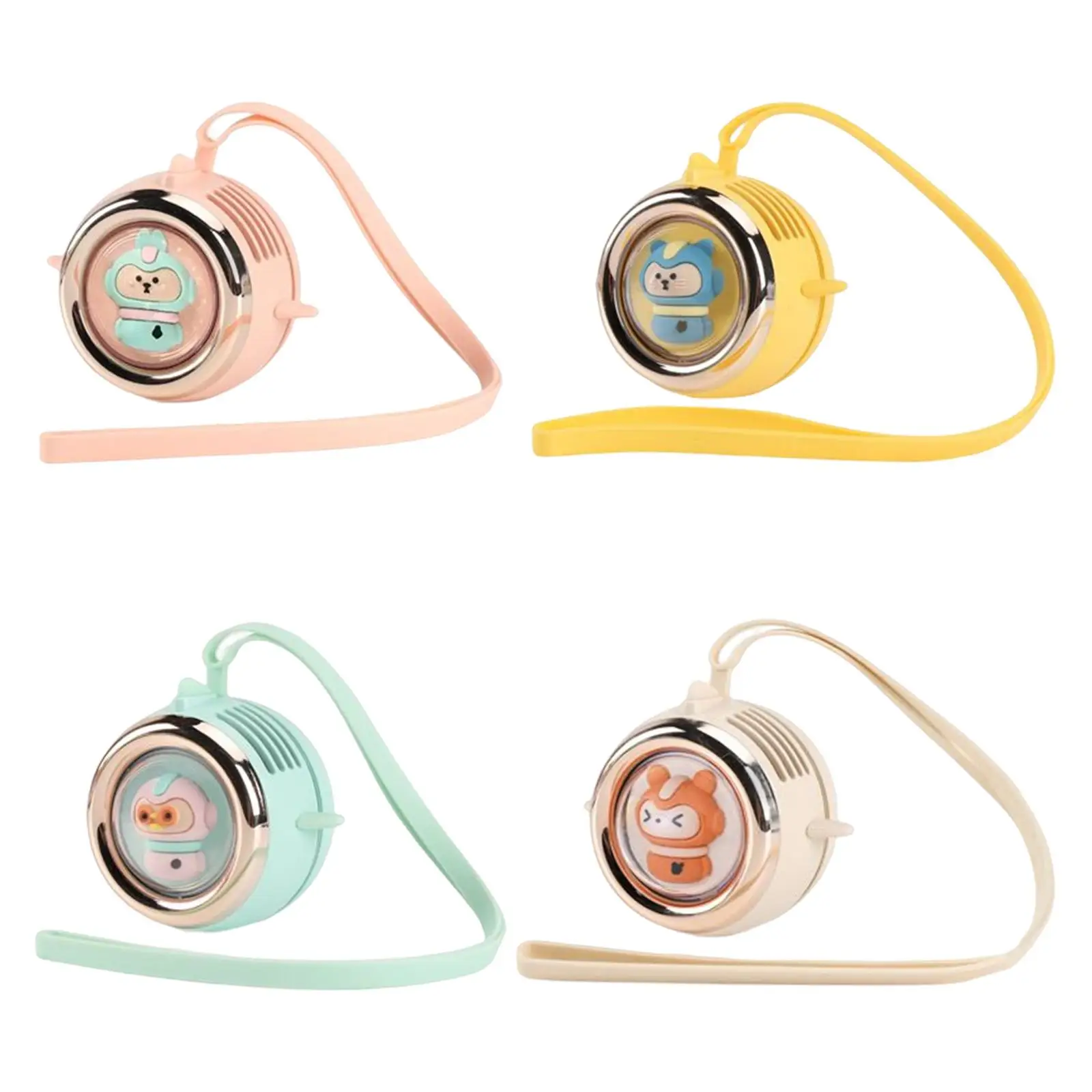 

Neck Hanging Fan Cooling Air Cooler Air Conditioner USB Rechargeable Wearable Personal Fan Low Noise for Camping Sport