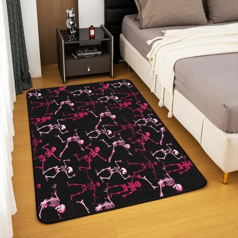 Feelyou Хэллоуин Декоративный Ковер С Рисунком Черепа И Призрака Современный Стиль