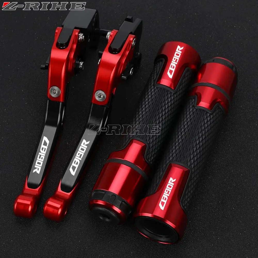 

CB190R CB190 R 2015-2018 Motorcycle Extendable Adjustable Brake Clutch Levers Handlebar grip For HONDA CB 190R 2016 2017