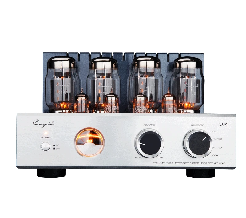 

Cayin MT-50 Plus Bluetooth Vacuum Tube Integrated Power Amplifier KT88*4 Push-pull AMP Output Power TR: 21W*2 UL: 40W*2