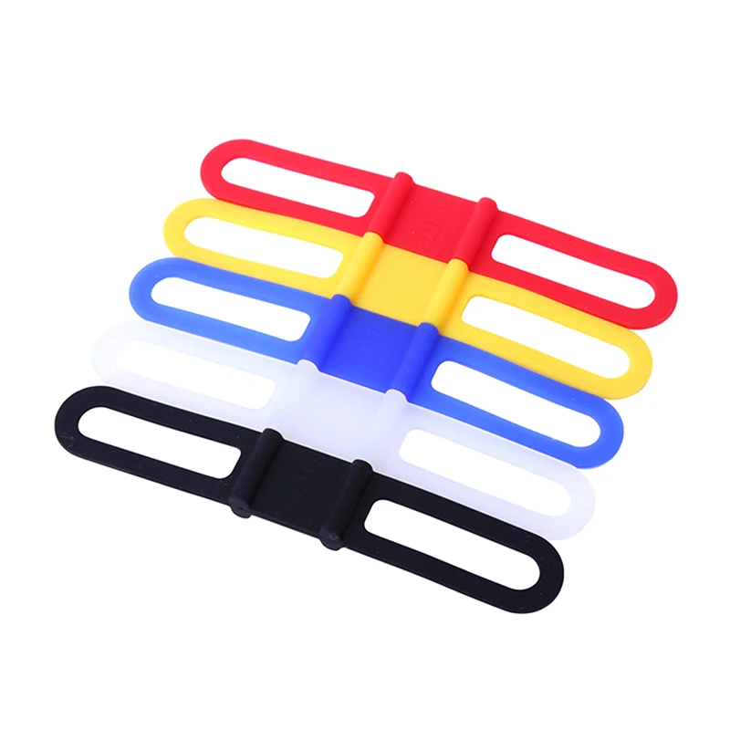 10-компонентный силиконовый велосипедный руль ремешок держатель для