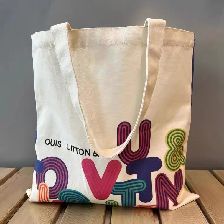 2023 New Famous Designer Brand Shoulder Bags Large Capacity Casual Totes Fashion Canvas Shopping Bags Women Purse And Handbags