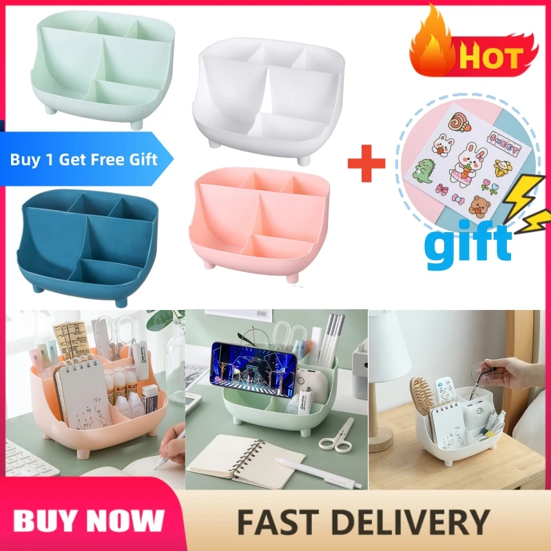 

Настольный держатель для ручек, коробка для хранения канцелярских принадлежностей большой емкости, настольный карандаш, аксессуары для дома и офиса, товары для хранения