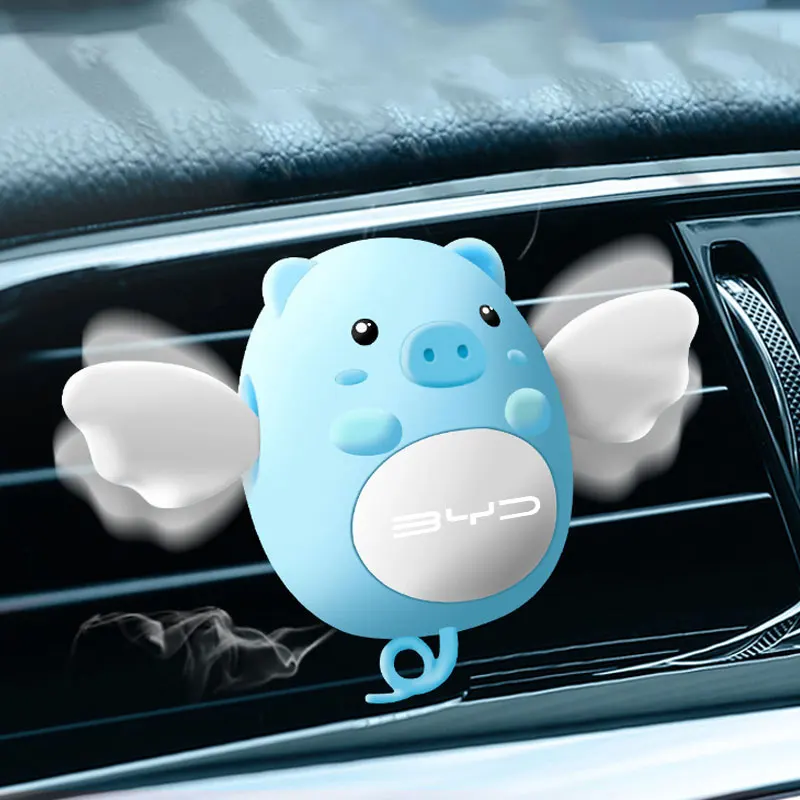 

Cute Car Accessories Interior Air Freshener Gift For BYD M6 G3 G5 T3 13 F3 F0 S6 S7 E5 E6 L3 tang yuan atto3 song Accessories