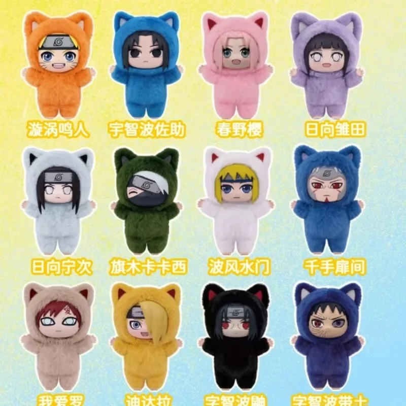 Плюшевая кукла-брелок из серии Naruto Kittenland, коллекционная, в закрытой упаковке, Какаши, Саске, Сакура, аниме-атрибутика, подарки на день рождения, игрушки, в наличии (art.: 3920db45302b4) - 3920db45302b4