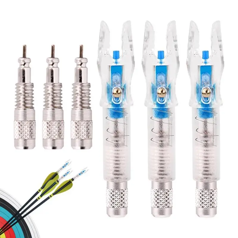 

Light Up Nocks For Darts Luminous Dart Nock Ultra Bright 0.24inch Inside Diameter LED Nocks Lighted Nock Battery Operated