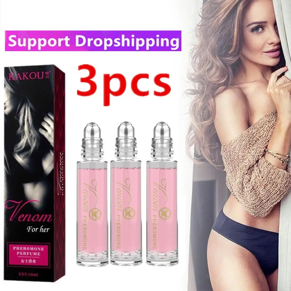 

3PCS 10ml Intimate Partner Erotic Perfume Pheromone Fragrance Stimulating Flirting Perfume For Men And Women Lasting