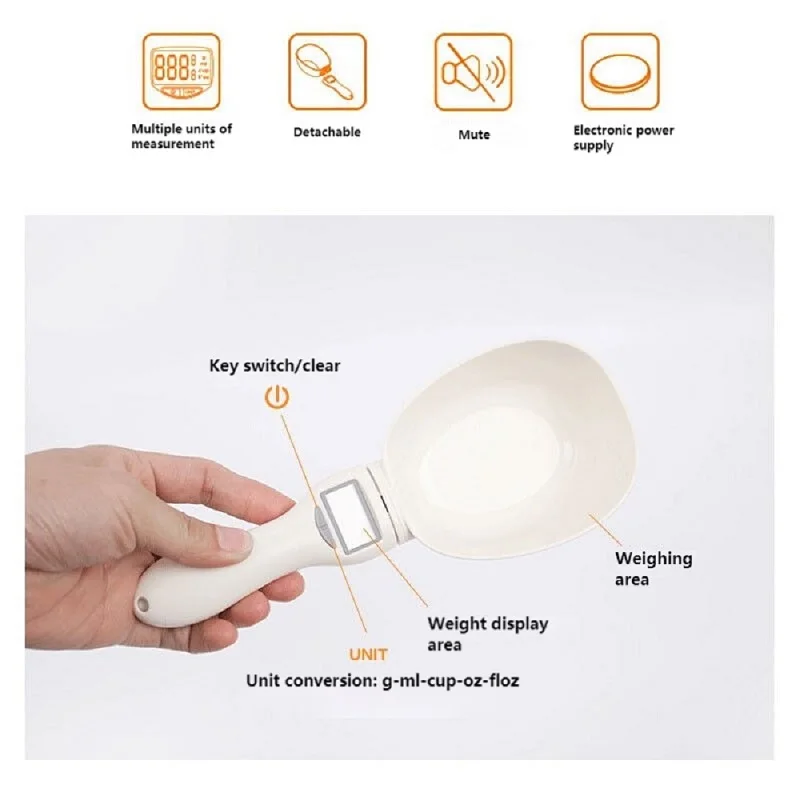 

Электронные весы для питомцев, 250 мл, с цифровым дисплеем